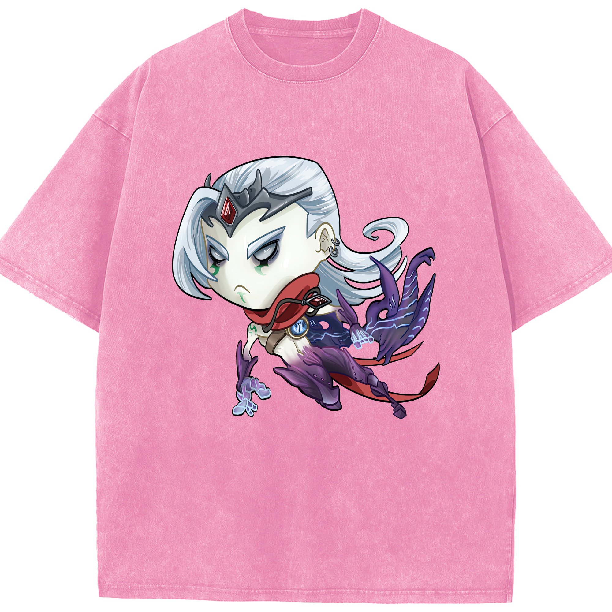 リーグ・オブ・レジェンド League of Legends LOL 綿100% ヴィンテージ風 半袖Tシャツ（フロントプリント）